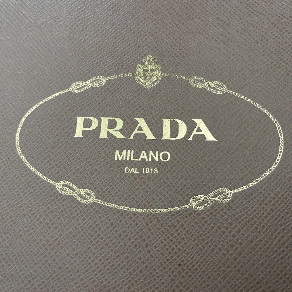 Prada Black Suede Iris Crisscross Peep Toe Pump WITH BOX and dust bag 7.5 - Picture 2 of 10